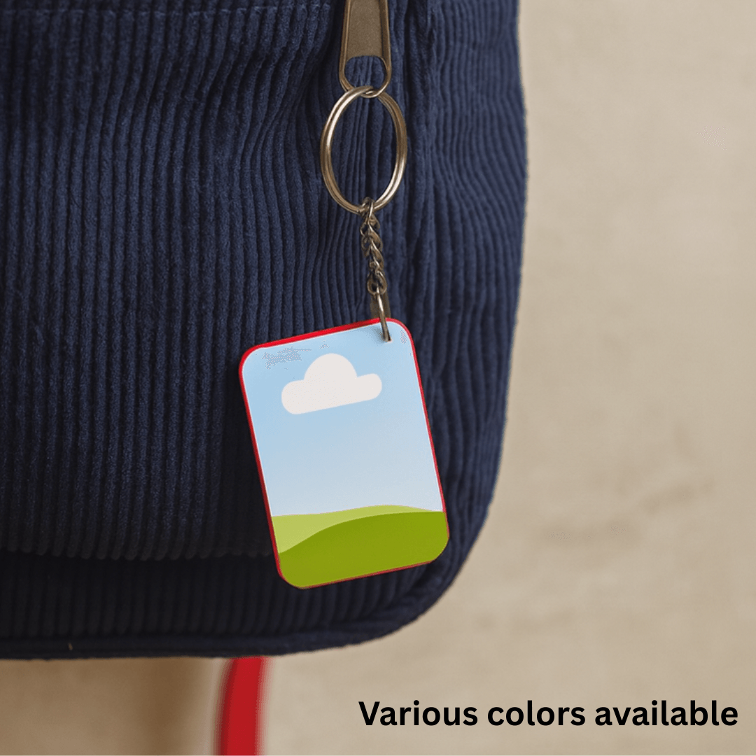 Polymer Keyring/Bag Tag