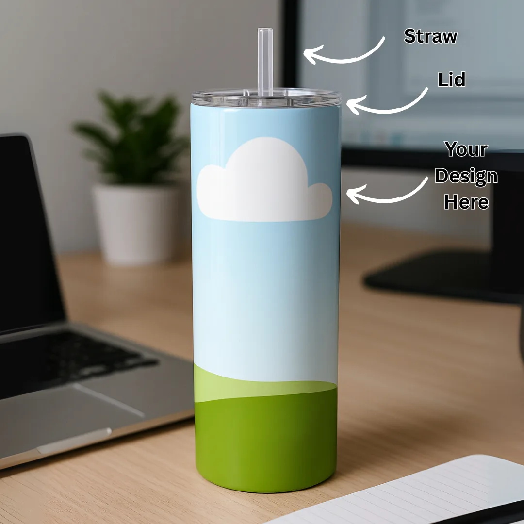 20oz Skinny Tumbler | Custom Printed