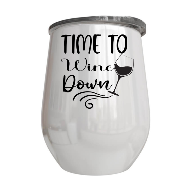 Wine Down wine tumbler | Personalised Printed