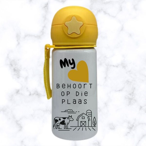 Bright Yellow Plaas Buddy Sippy Cup