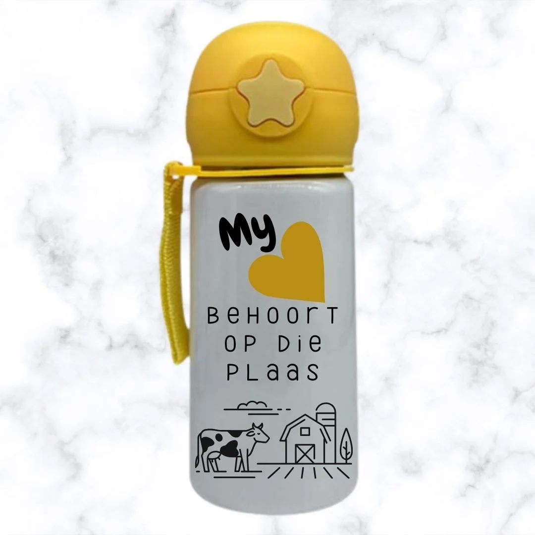 Bright Yellow Plaas Buddy Sippy Cup