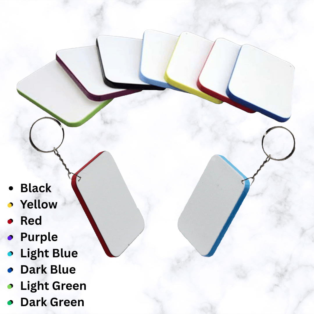 Alternative view of Polymer Keyring/Bag Tag