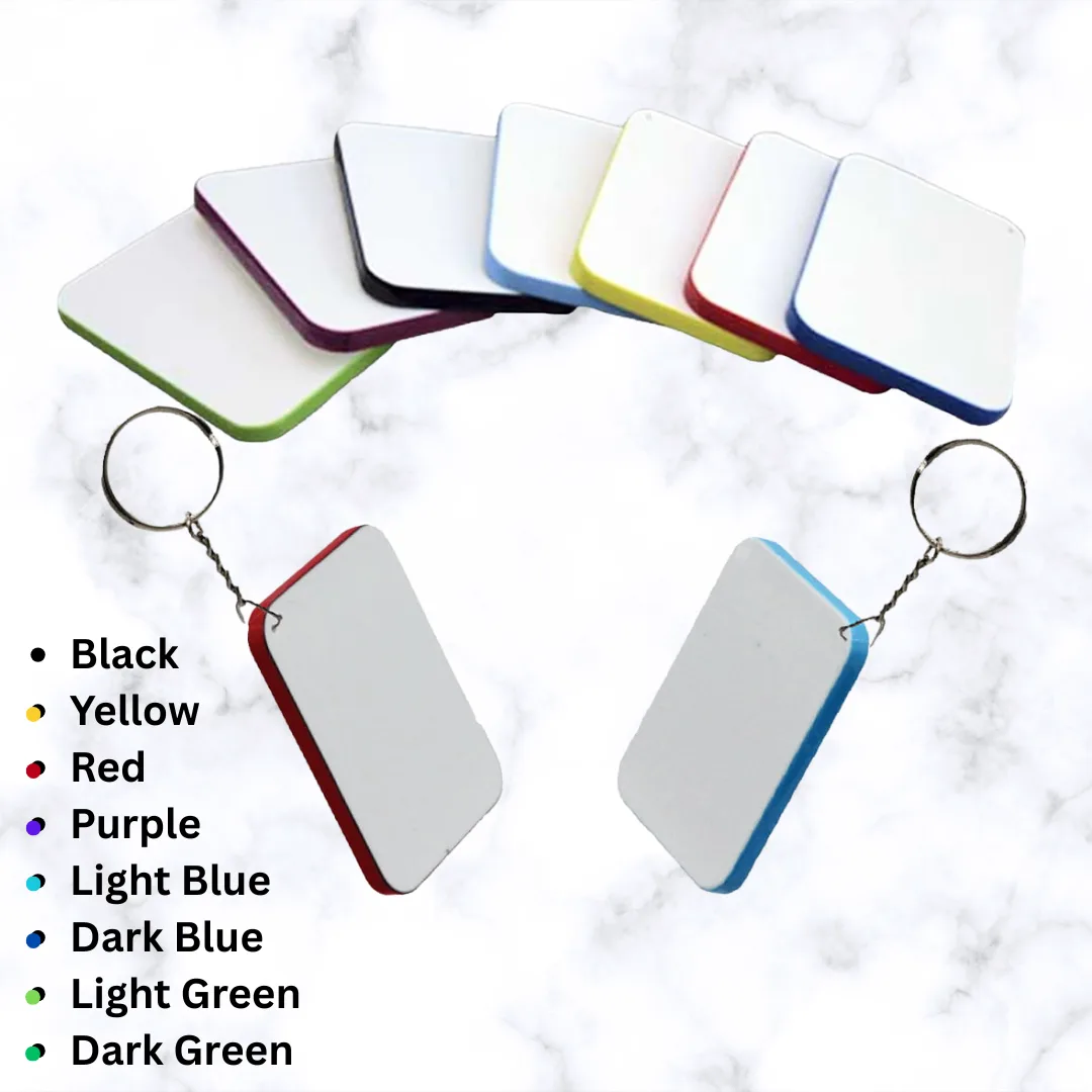 Alternative view of Polymer Keyring/Bag Tag
