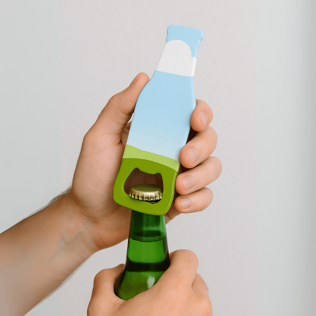 Flat Beer Bottle Shaped Opener