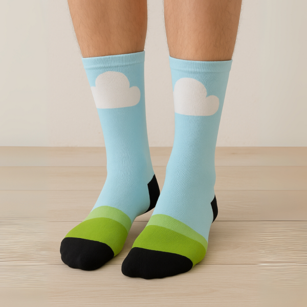 Custom Printed Socks 40cm