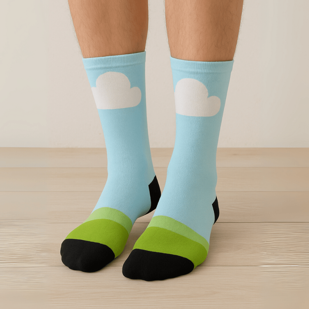Custom Printed Socks 40cm