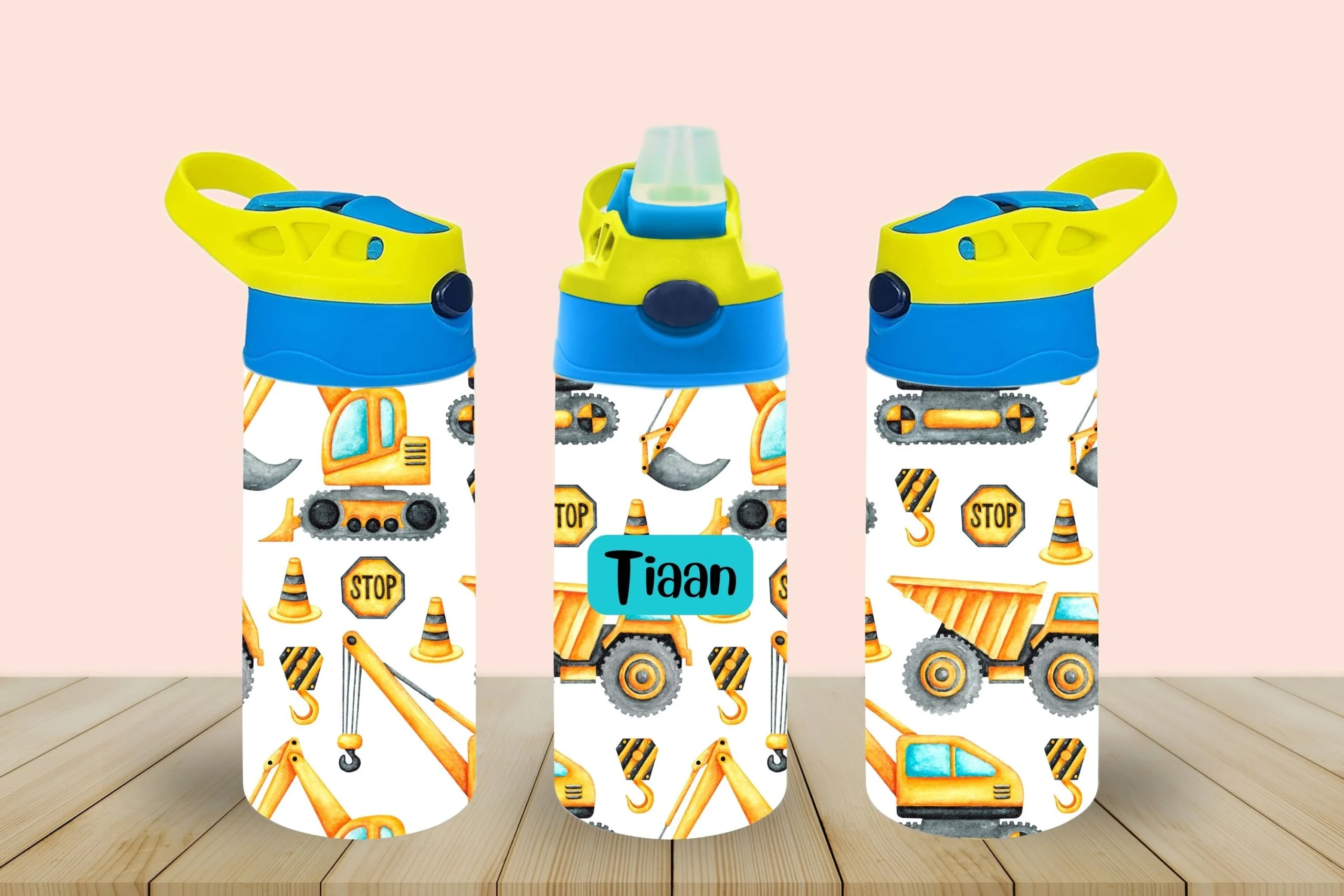 Construction Flip Top Sippy Cup