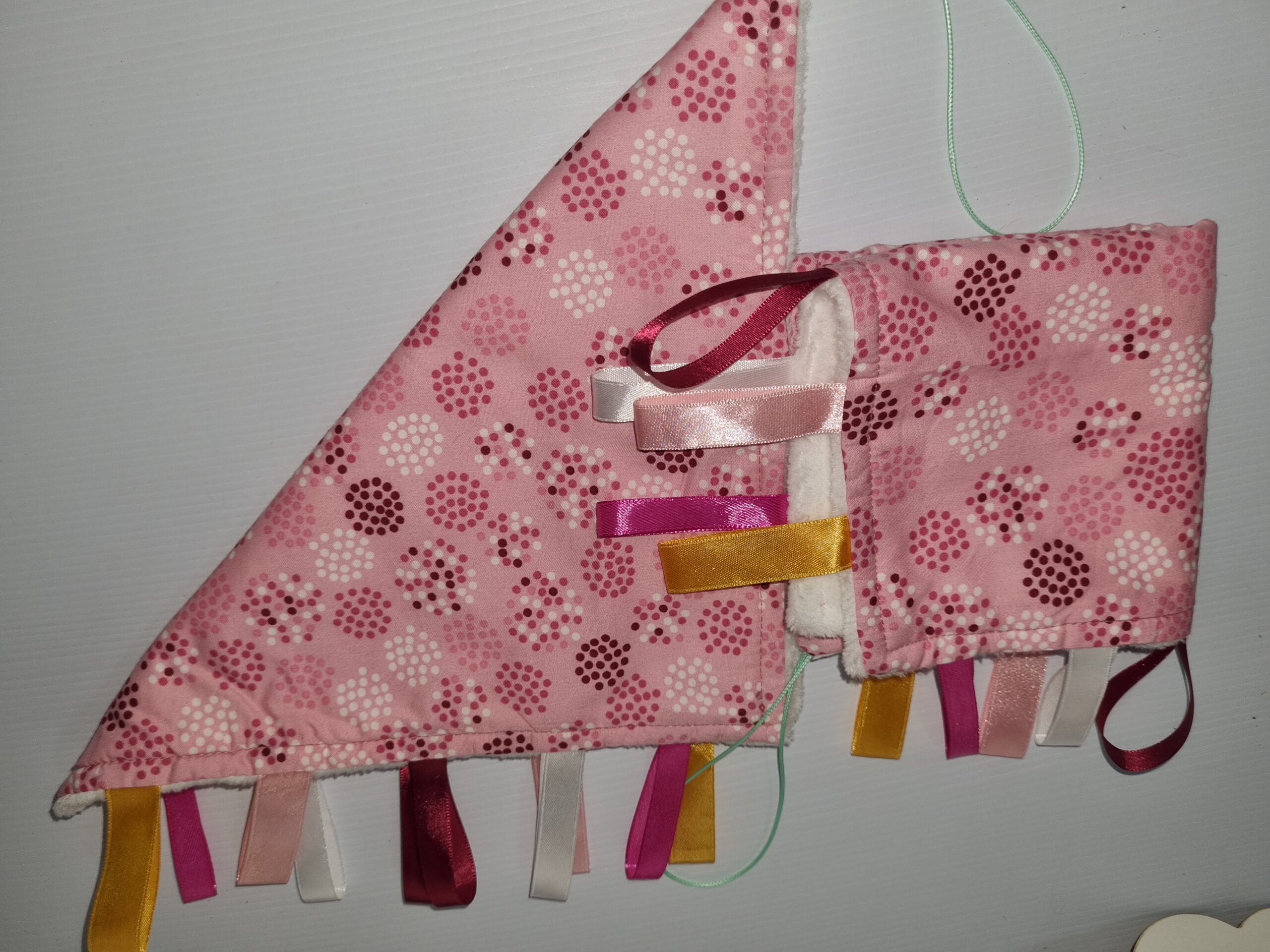 Taglet Comfort Blankie Girls Pattern