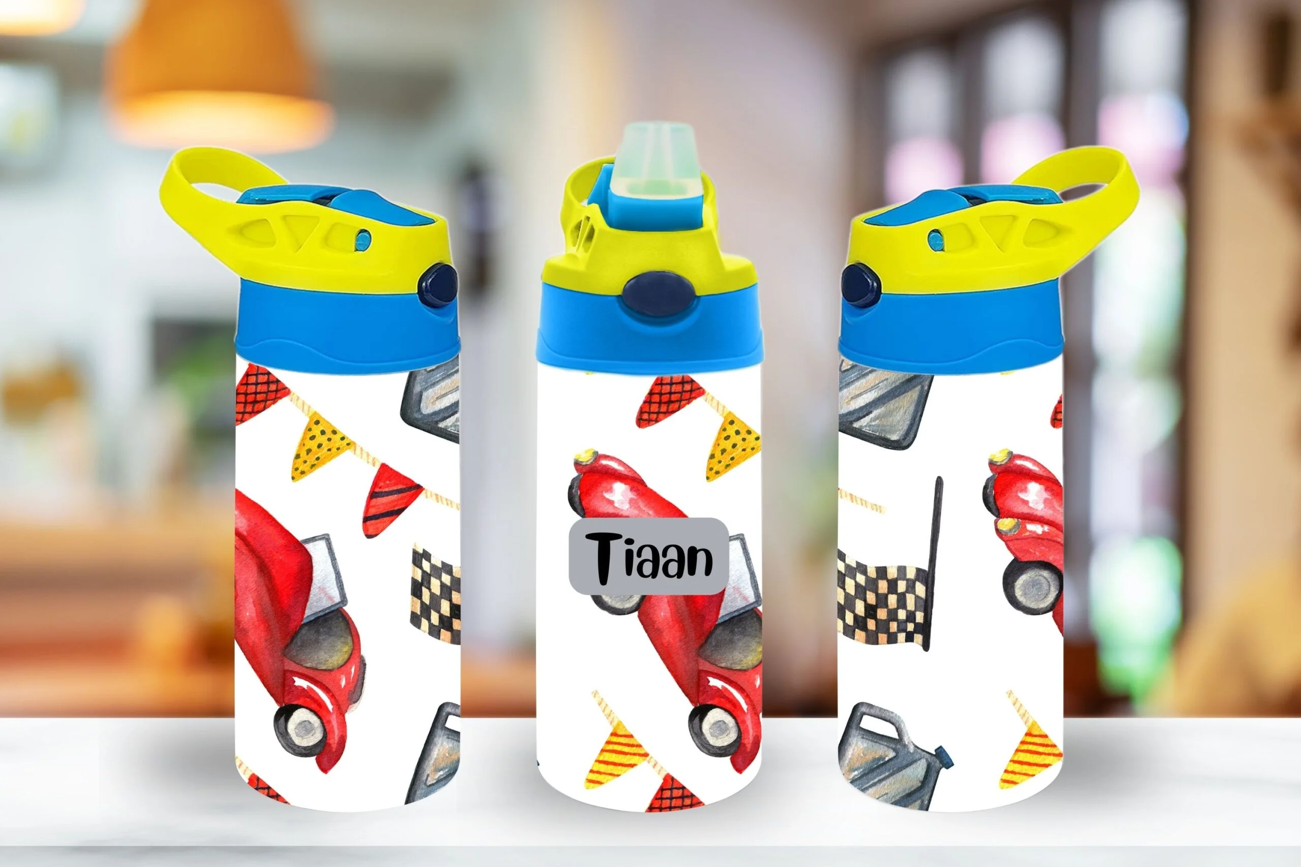Racing Flip Top Sippy Cup