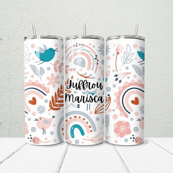 Birdy Teacher 20oz Skinny Tumbler