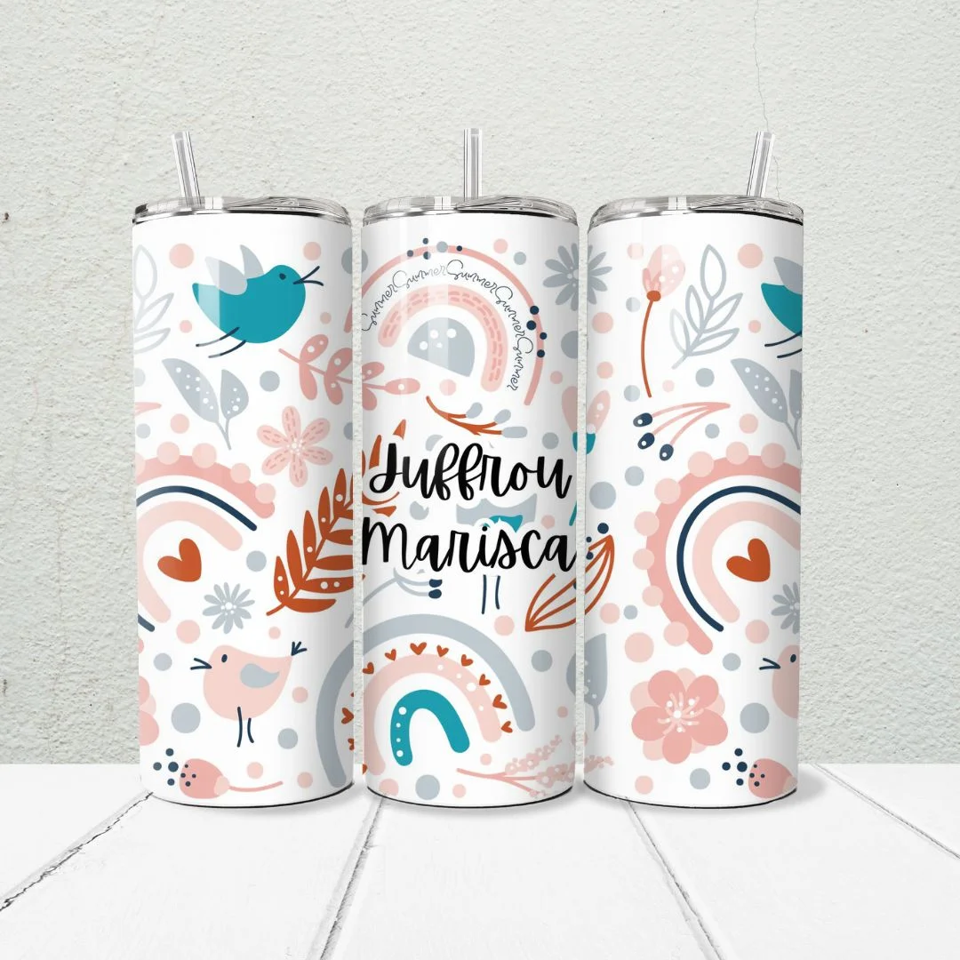 Birdy Teacher 20oz Skinny Tumbler