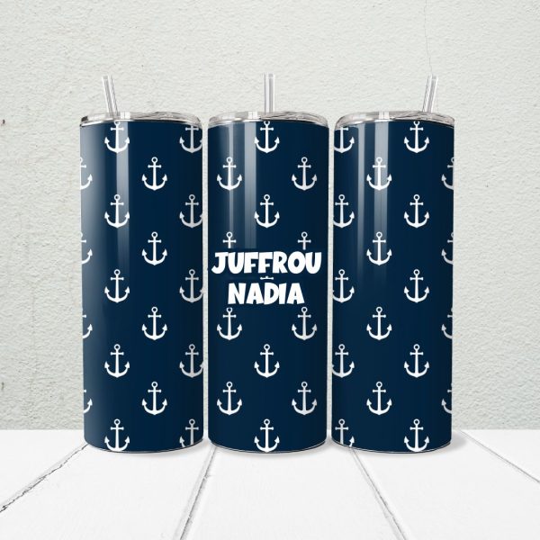 Sailor Teacher 20oz Skinny Tumbler