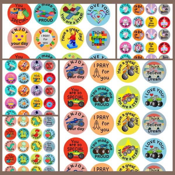 Lunch box Stickers