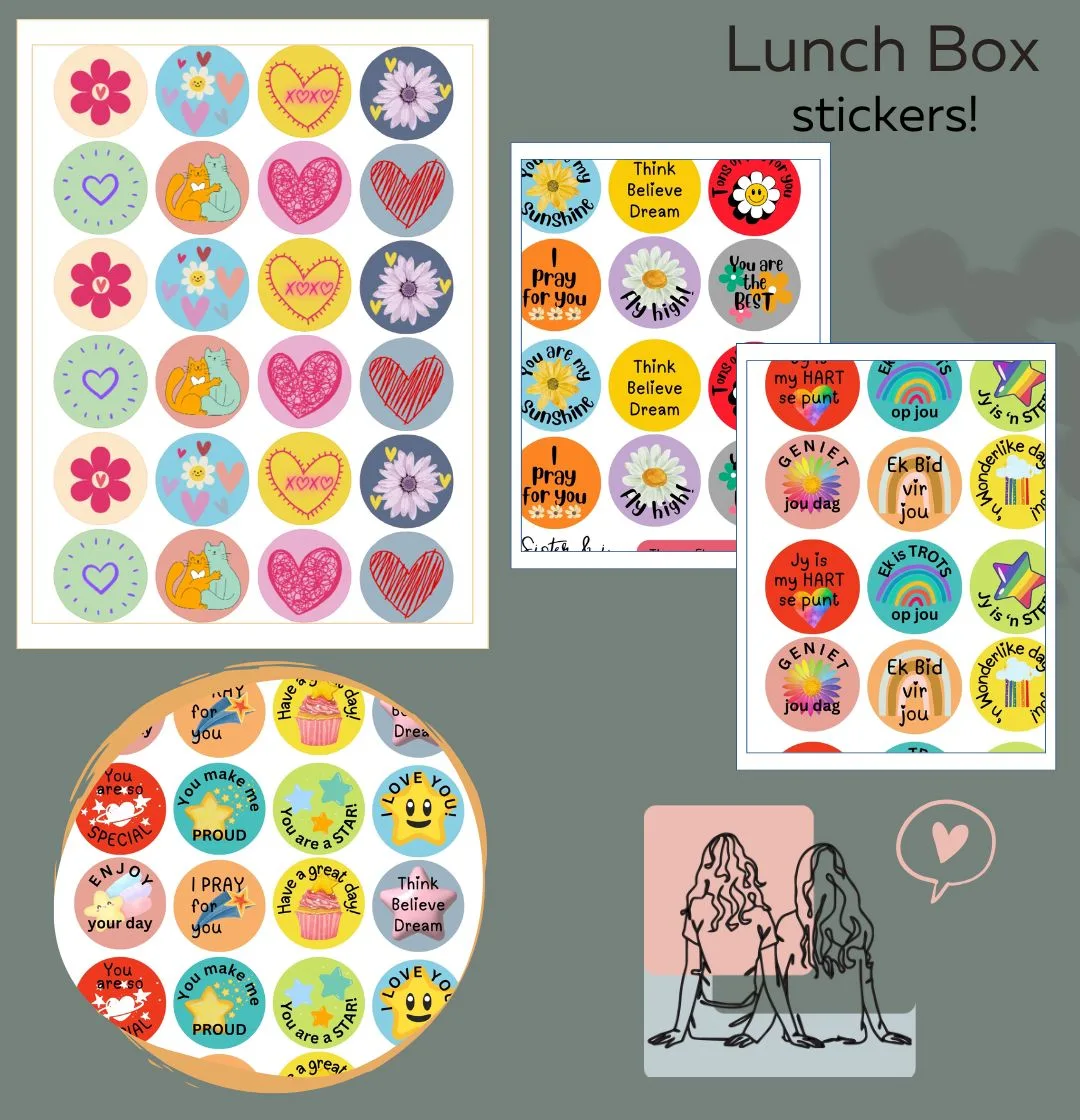 Lunch Box stickers Block - image