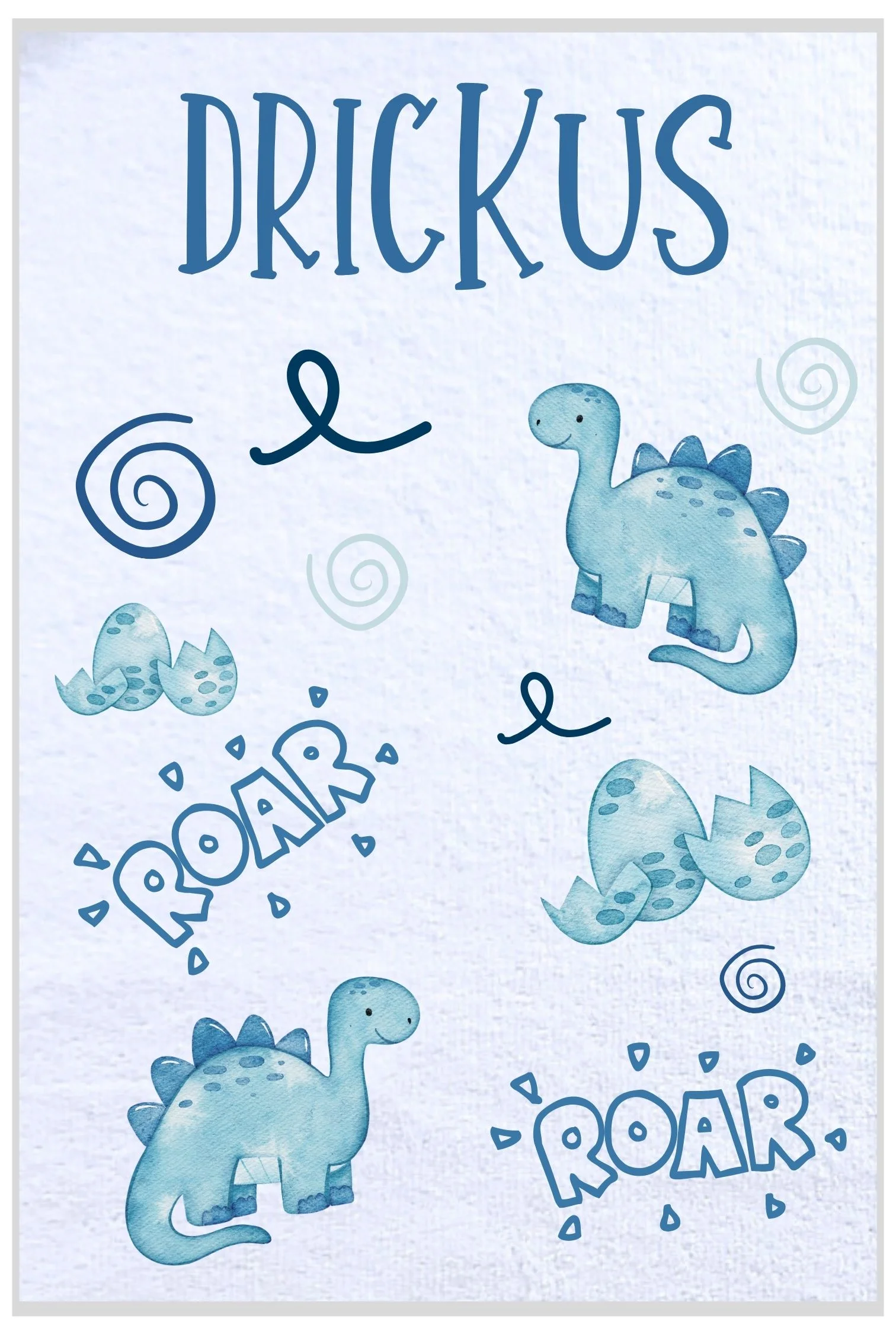 Dino Roar Burp Cloth Set - Image 4