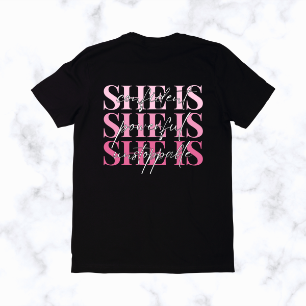 'She is' Women's Day T-shirt