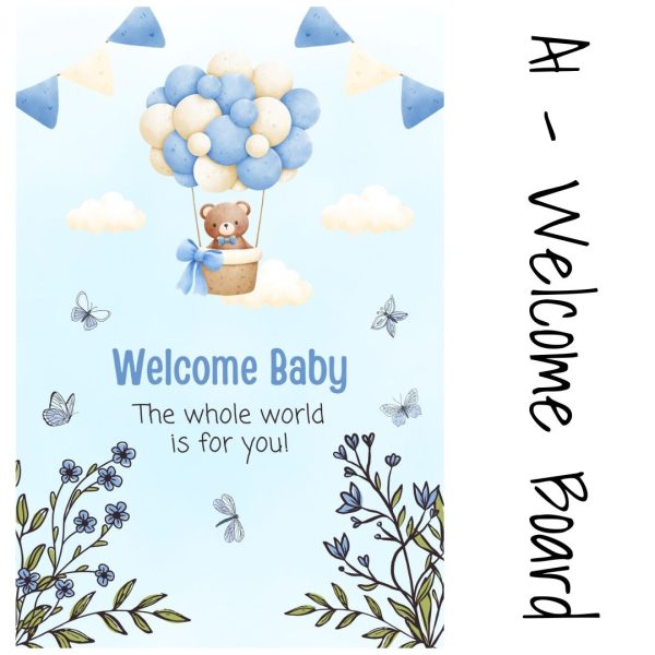 Welcome board
