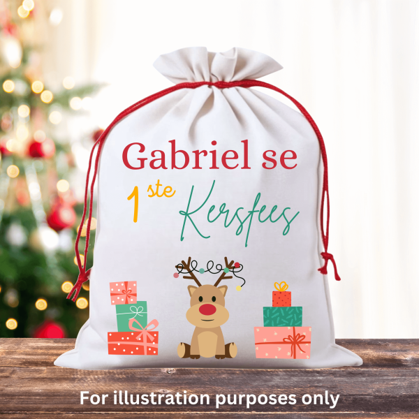 1st Christmas Reindeer Mockup - Afr