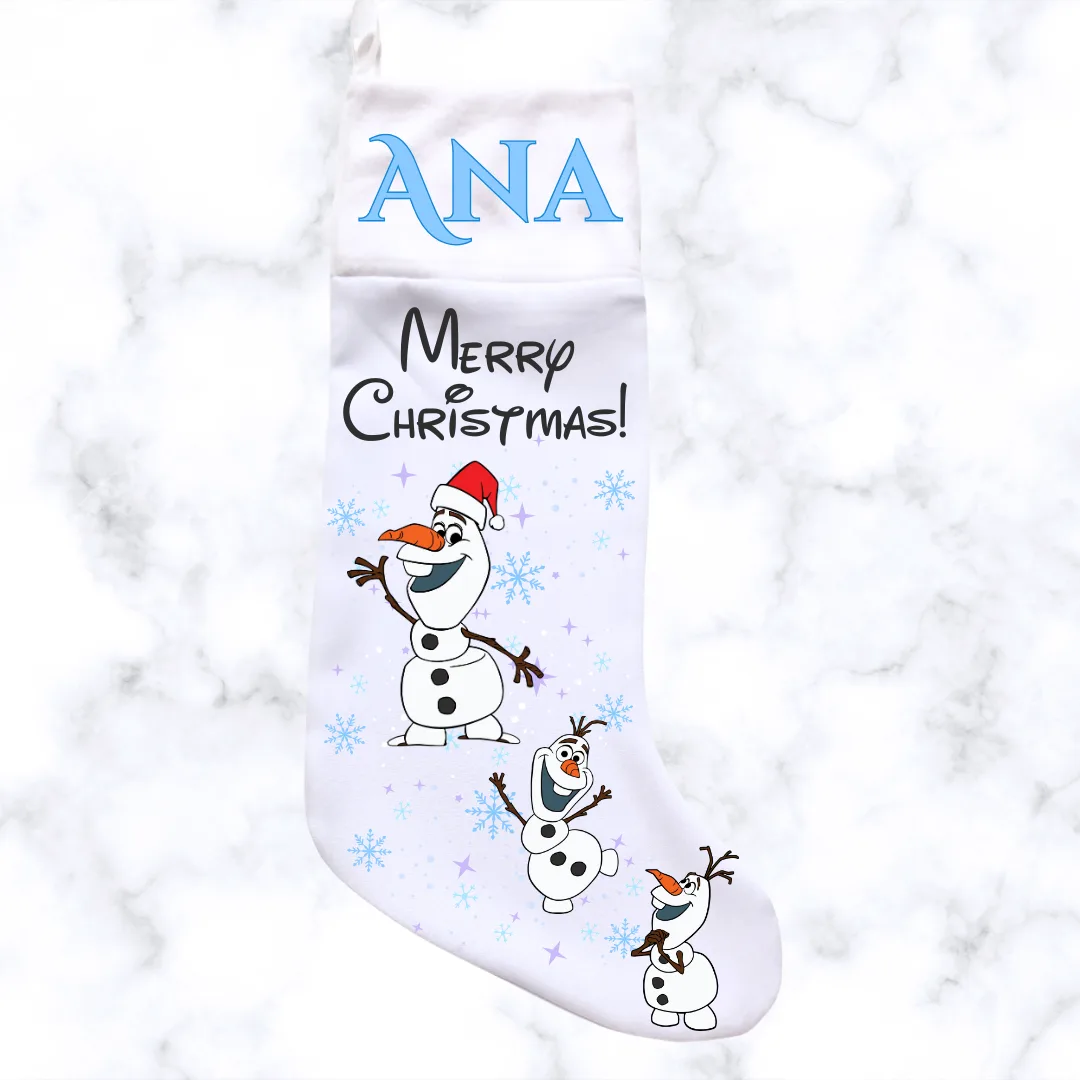 Frozen Olaf Christmas Stocking Eng