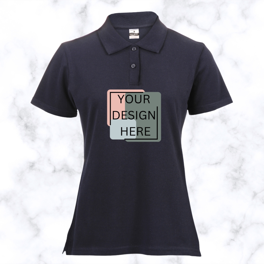 Women's fitted polo hotsell