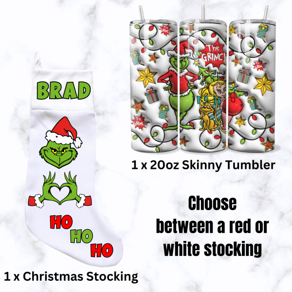 Red Grinch Christmas Combo