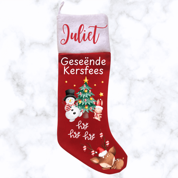 Sleeping Reindeer Afr - Red