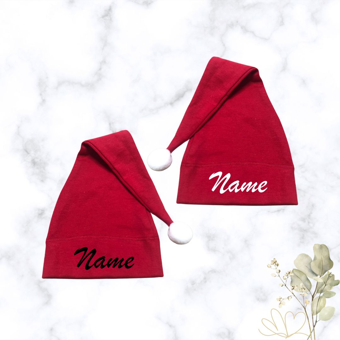 Baby Santa Hat with name