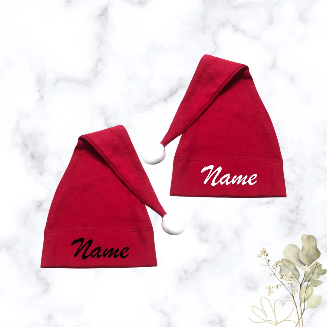 Baby Santa Hat with name
