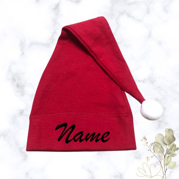 Baby Santa Hat with name