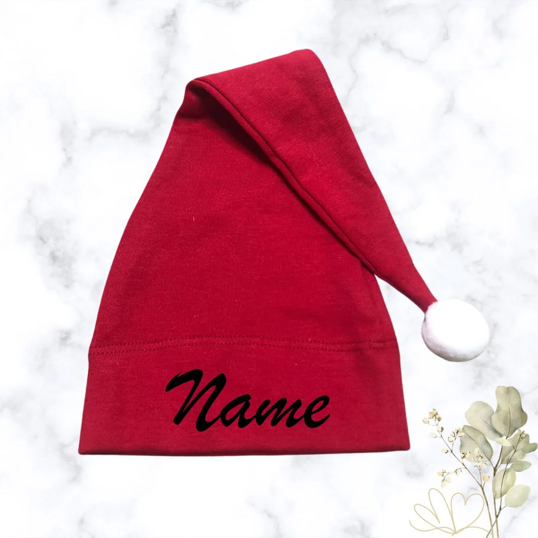 Baby Santa Hat with name