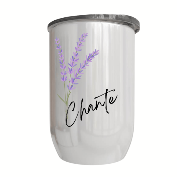 Gin Tumbler Wild Flower Name