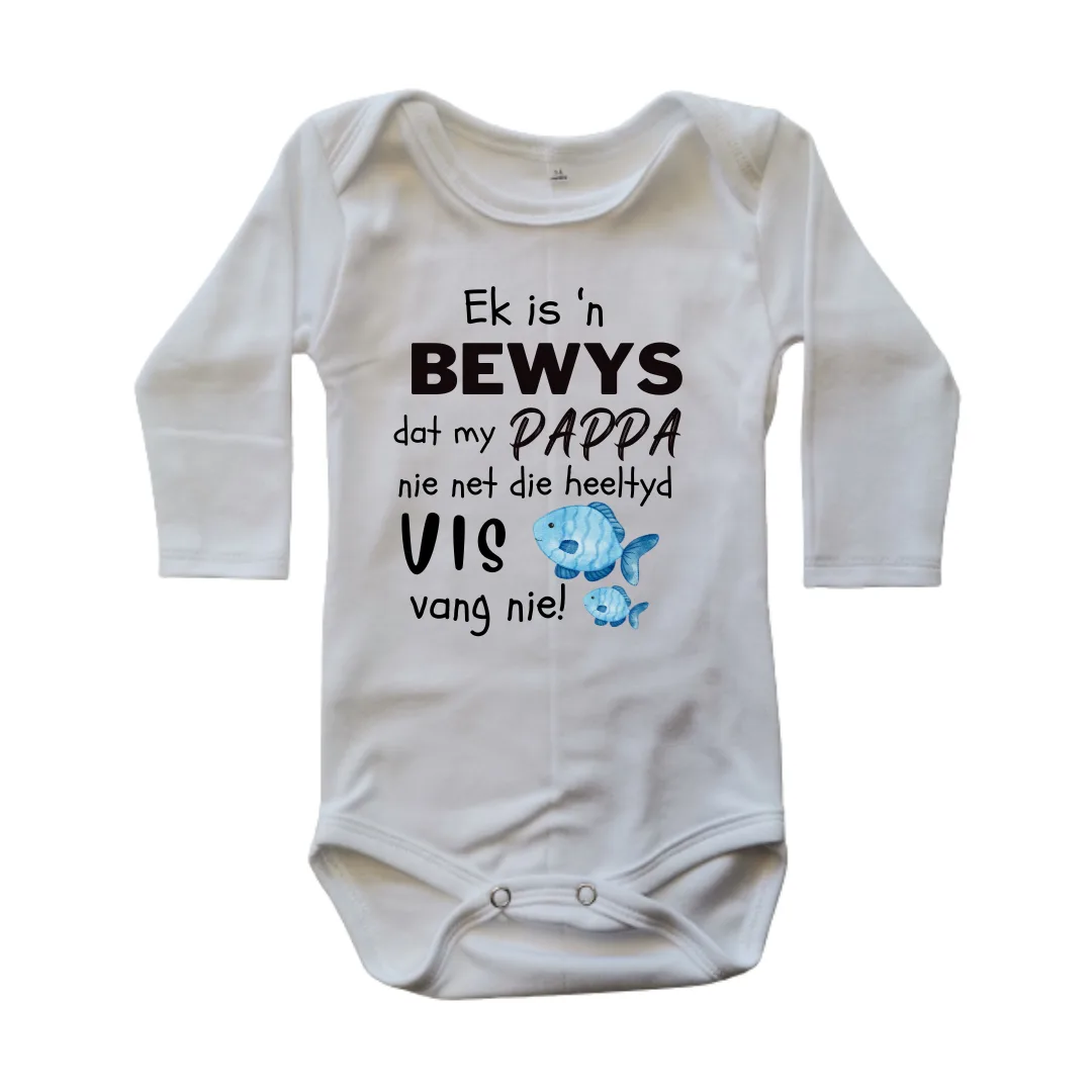 Proof Daddy does not Fish all the Time | Custom Printed