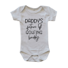 Daddy's Future Golfing Buddy | Custom Printed Cotton Onesie