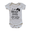 Proof Daddy Does Not Play Video Games All The Time | Custom Printed Cotton Onesie