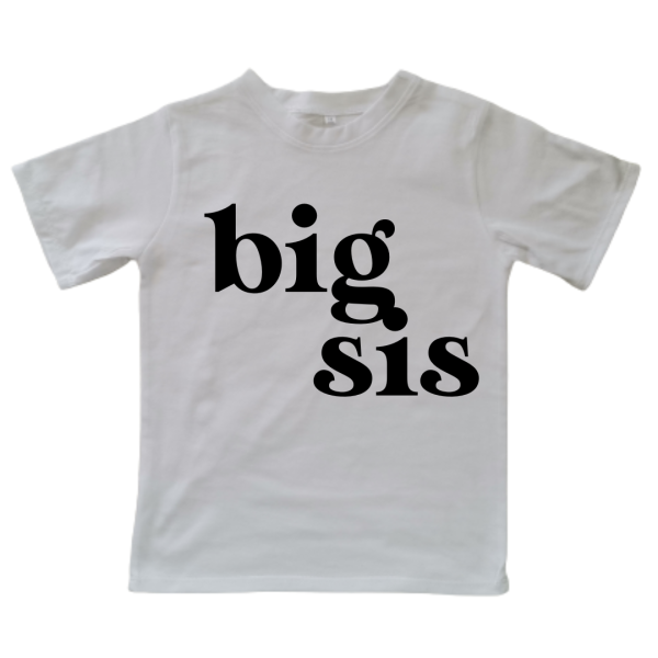 Big Sis | Custom Printed Kids T-shirt