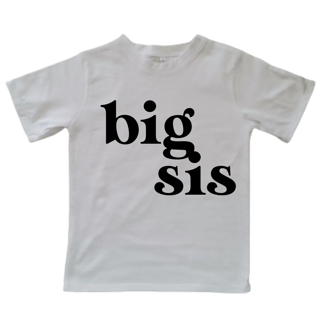 Big Sis | Custom Printed Kids T-shirt