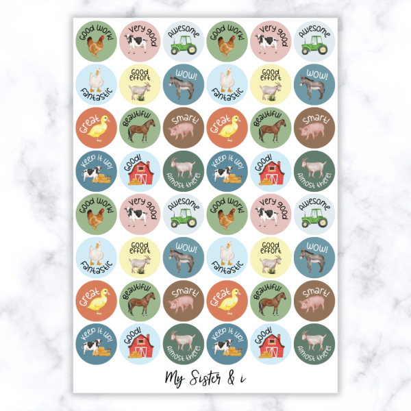 Barnyard Stickers