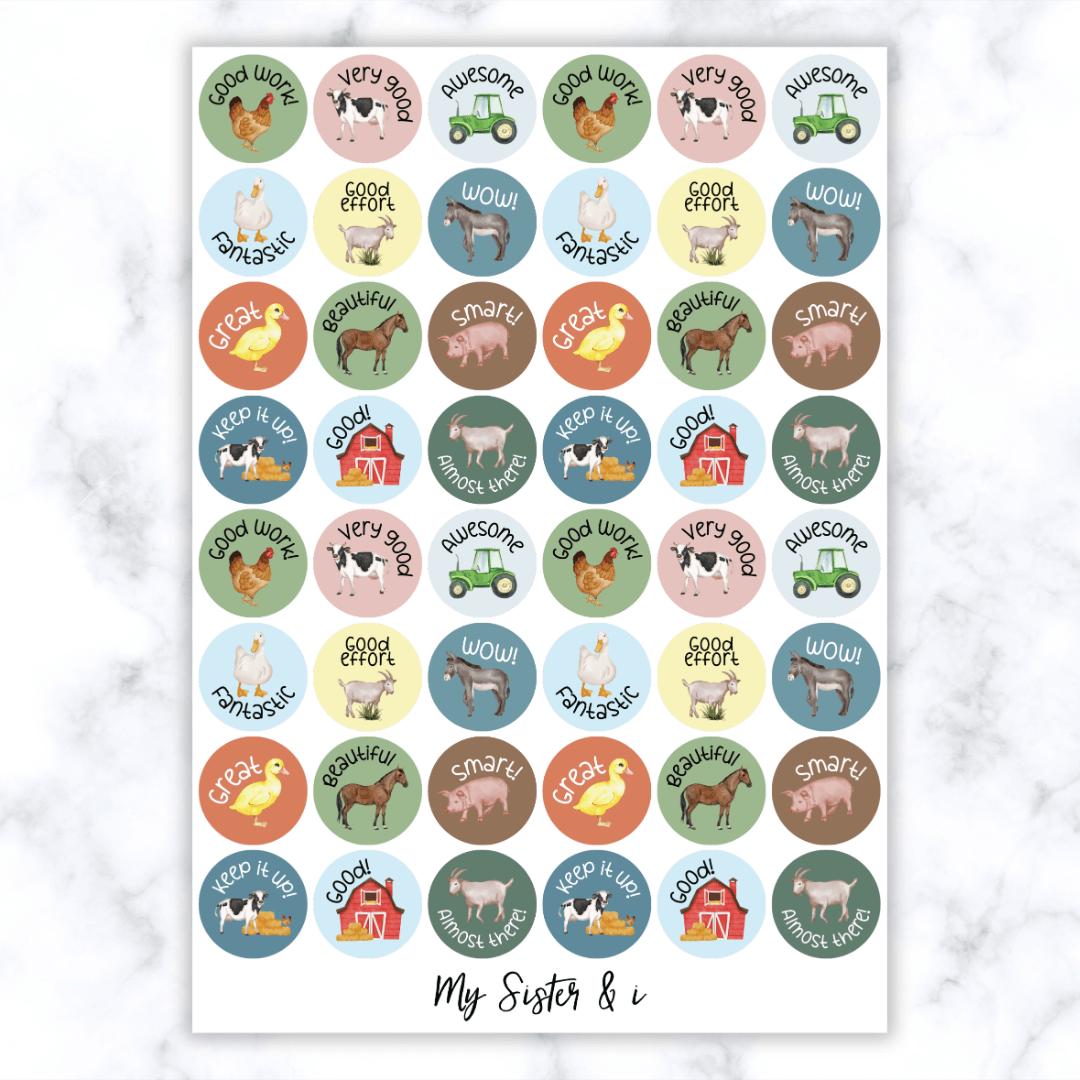 Barnyard Stickers