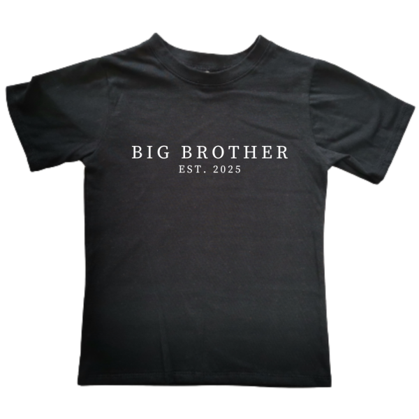 Big Brother Est. | Custom Printed Kids T-shirt