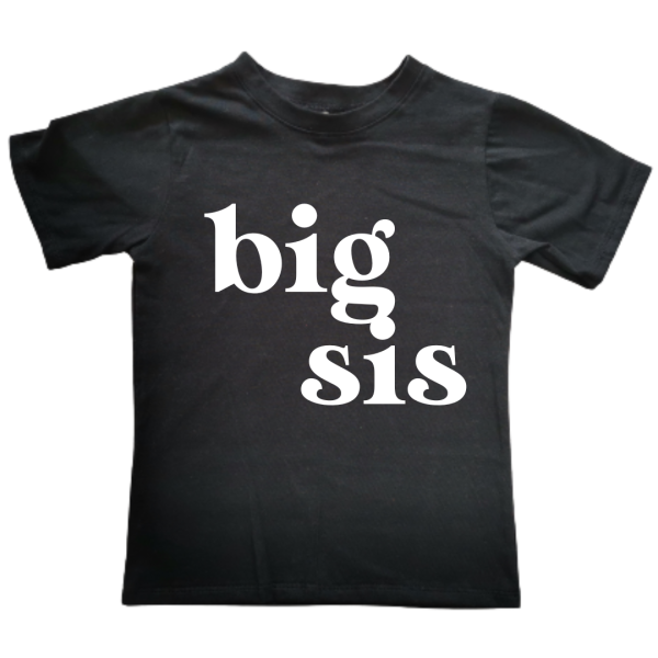 Big Sis | Custom Printed Kids T-shirt