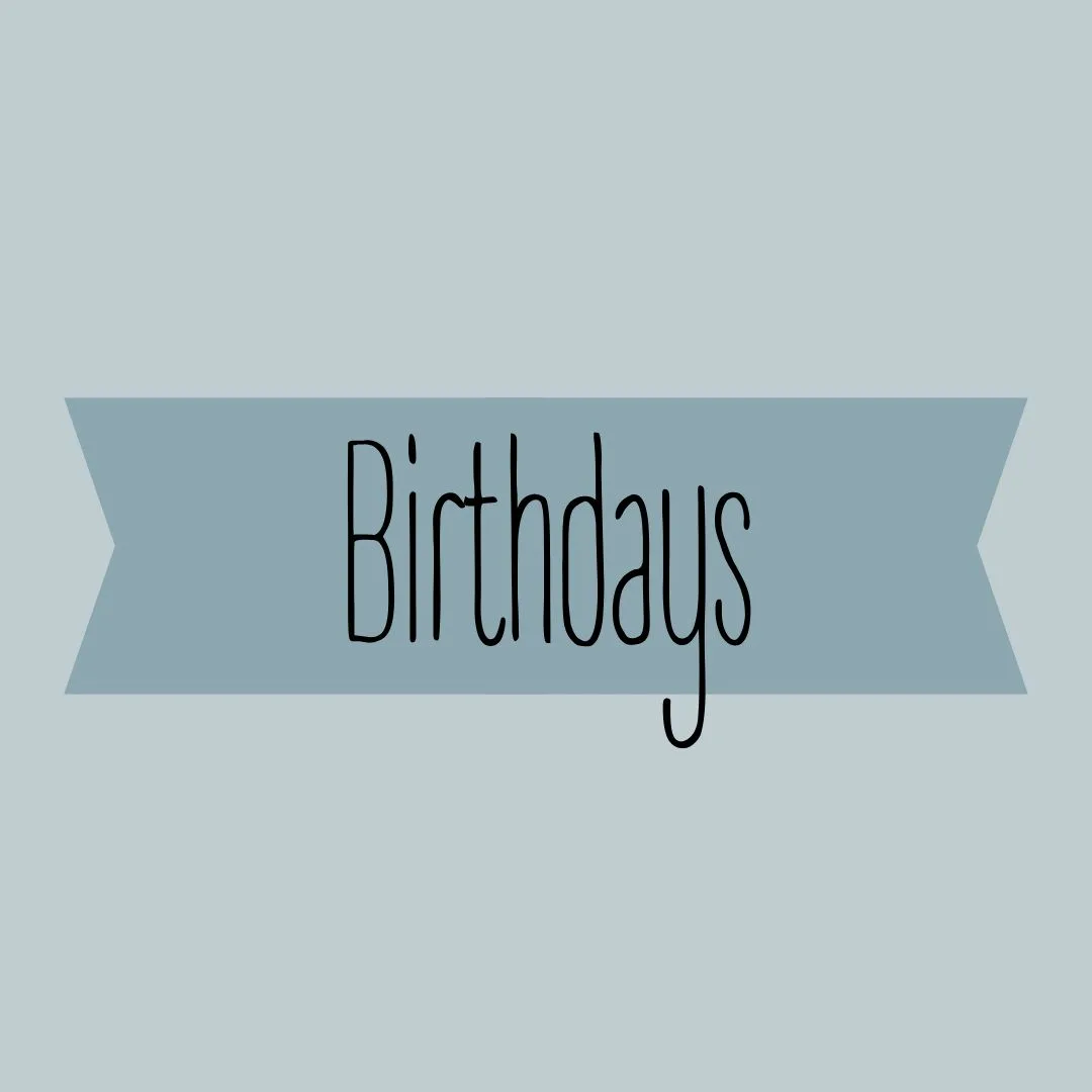 Birthdays