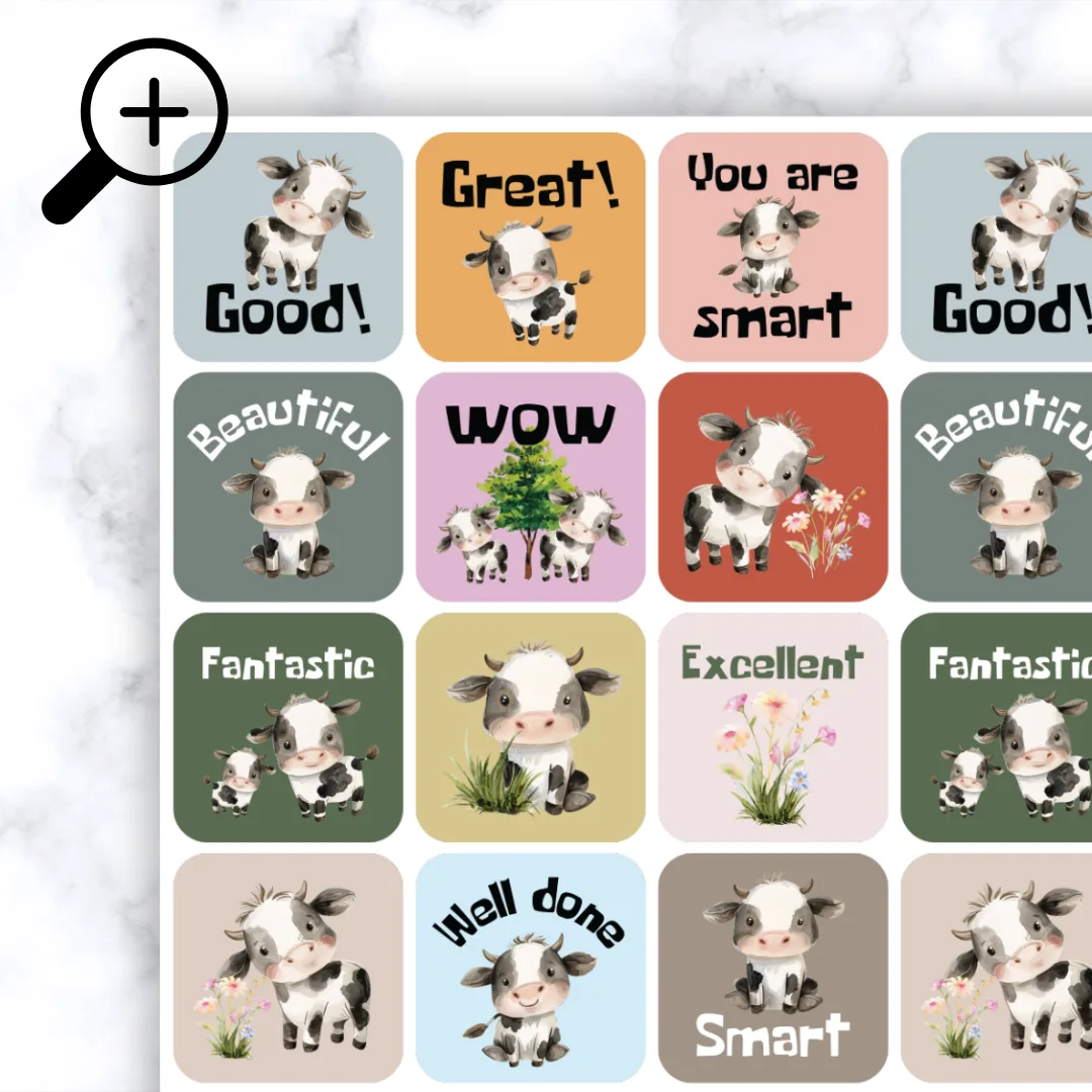 Cow Stickers - Image 3