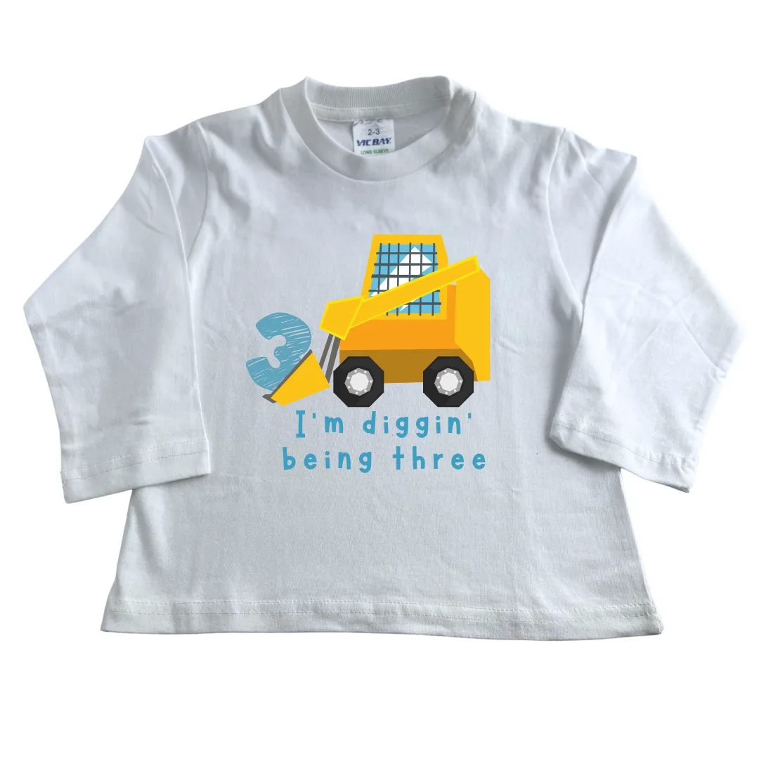 Diggin' Being 3 | Custom Printed Kids T-Shirt