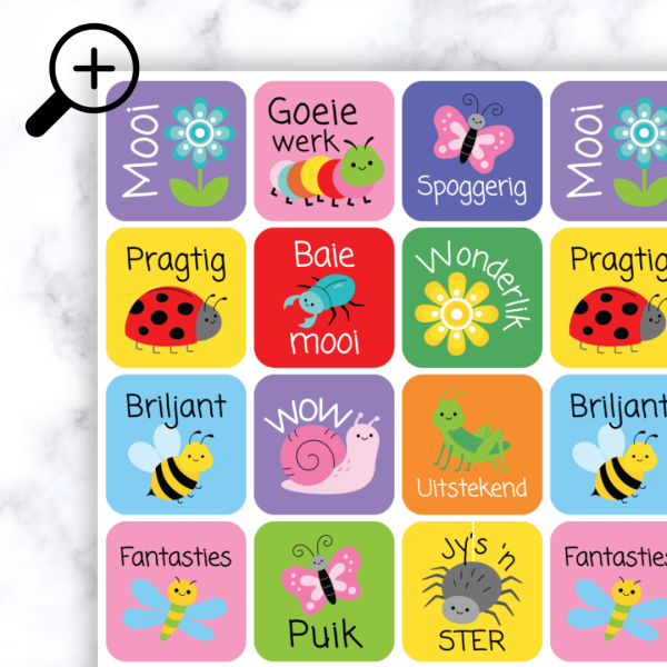 Alternative view of Insects Stickers