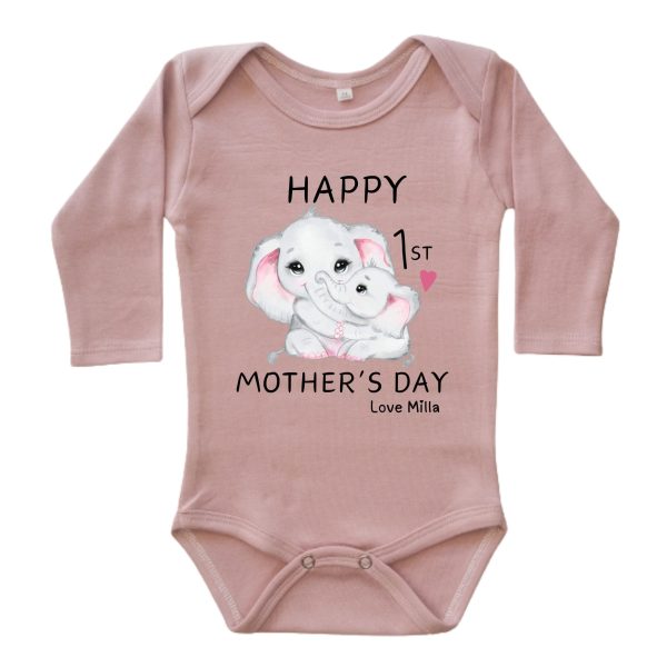 Happy First Mother's Day | Custom Printed Onesie