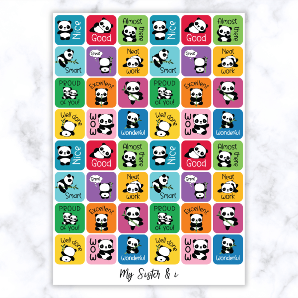 Panda Stickers
