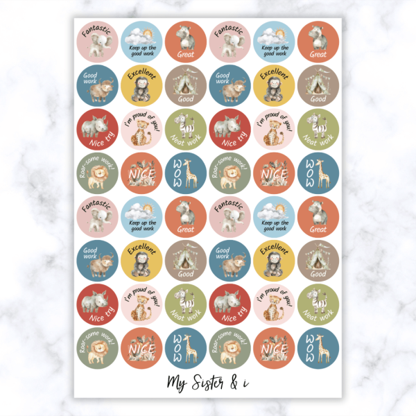 Safari Stickers