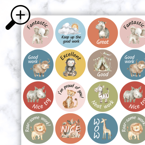 Alternative view of Safari Stickers