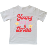 Young Wild & Three | Custom Printed Kids T-Shirt