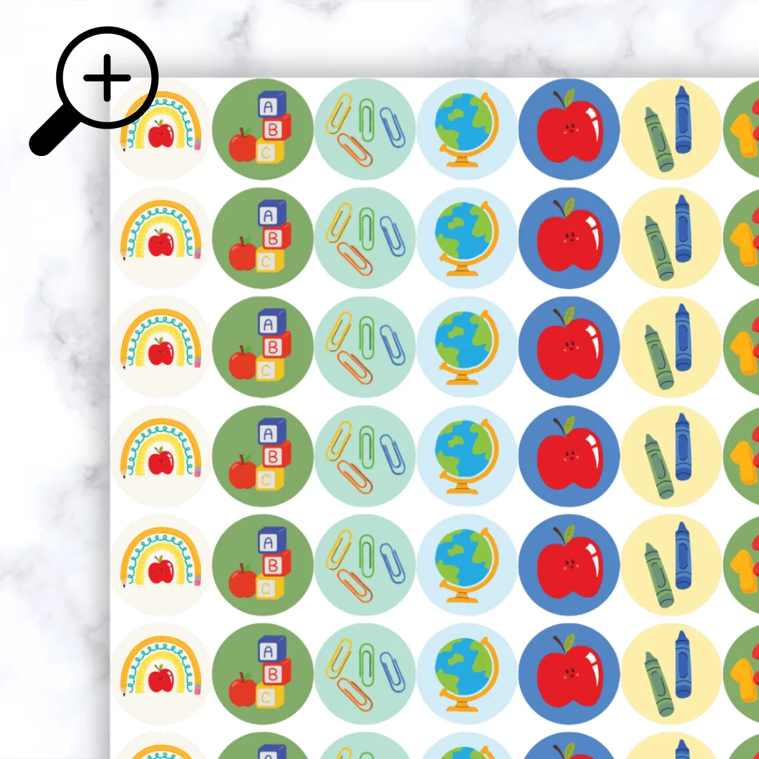 Apple Classroom Stickers - Image 6